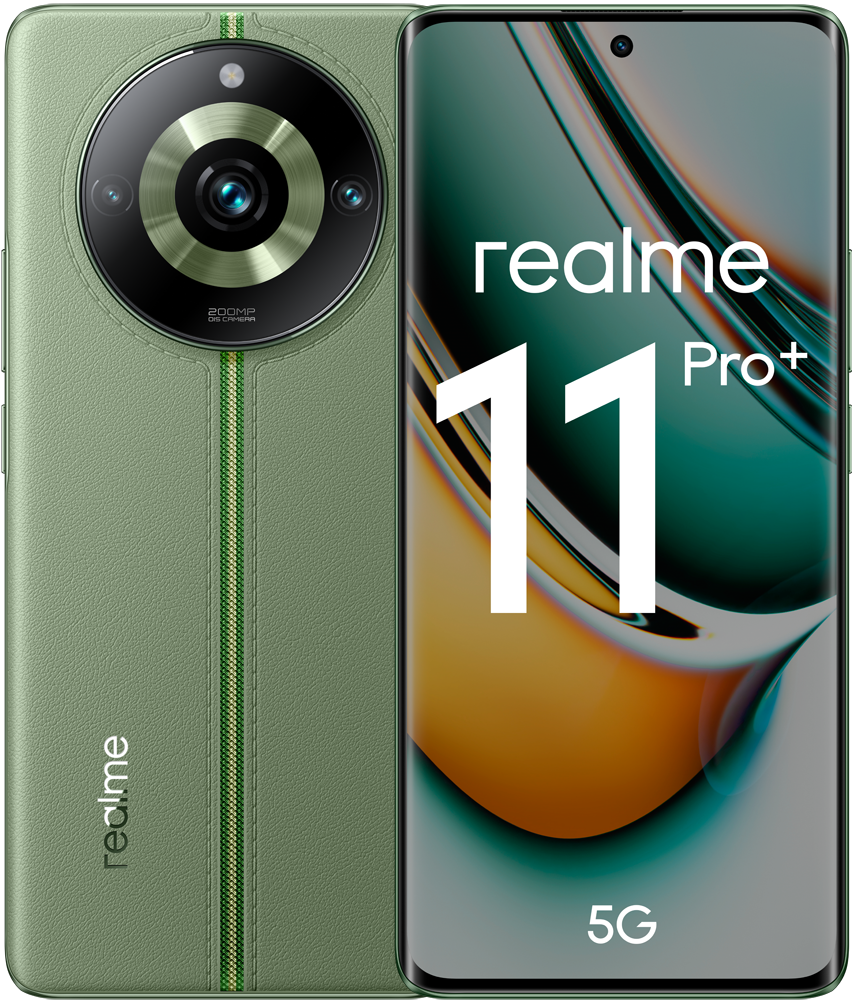 Смартфон Realme 11 PRO+ 12/512GB 5G Зеленый: купить по цене 43 990 рублей в  интернет магазине МТС