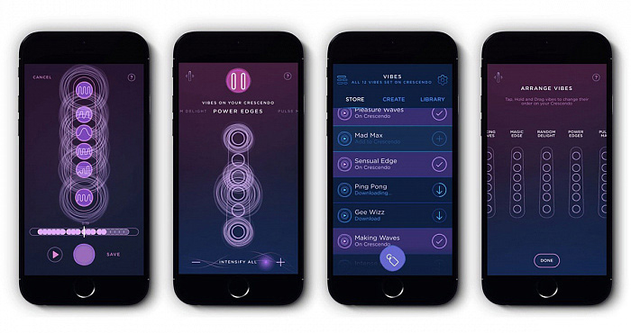 MysteryVibe Crescendo: The Bendable Smart Vibrator Purple.