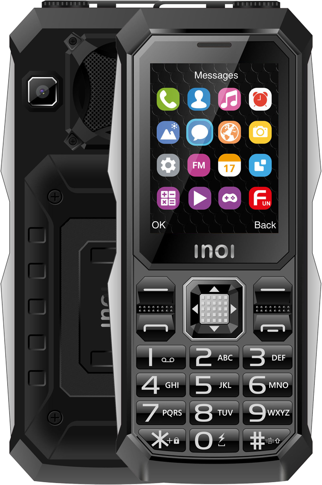 Мобильный телефон INOI 246Z Dual sim Серебристый: купить по цене 1 990 ...