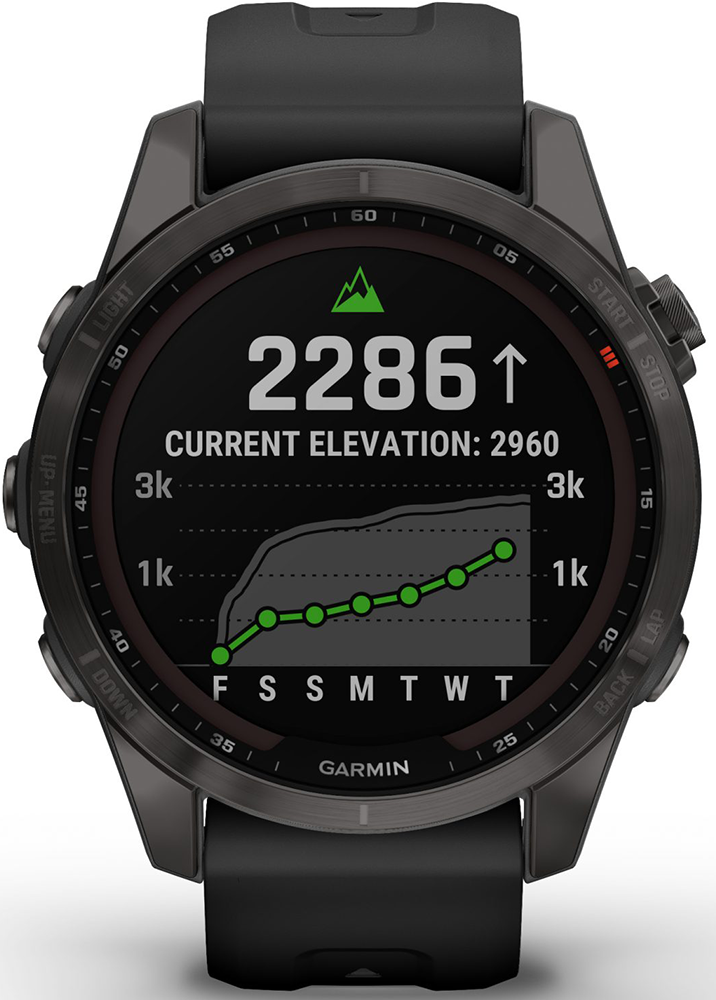 Часы Garmin Fenix 7S Solar Серые: купить по выгодной цене в интернет ...