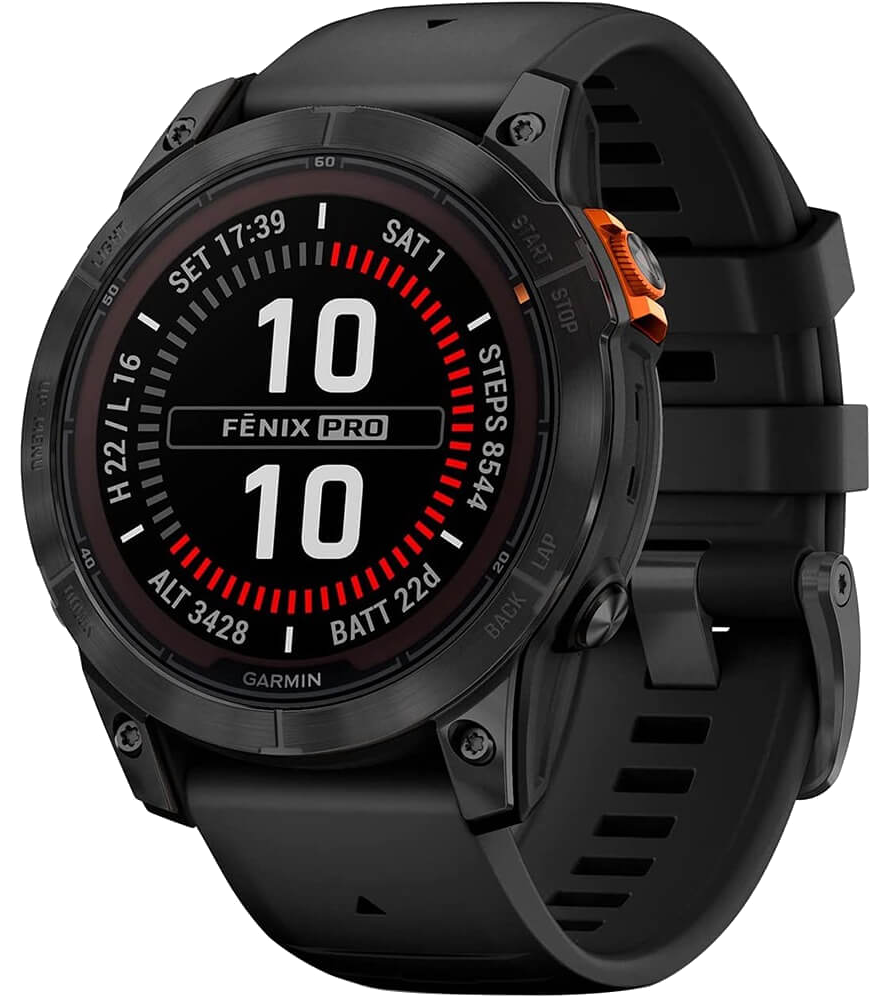 Часы Garmin Fenix 7 Pro Solar Серые: купить по цене 114 990 рублей в  интернет магазине МТС