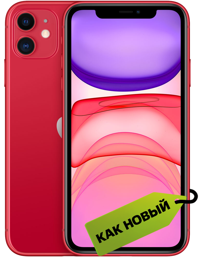 Смартфон Apple iPhone 11 128Gb Красный «Как новый»: купить по цене 39 990  рублей в интернет магазине МТС