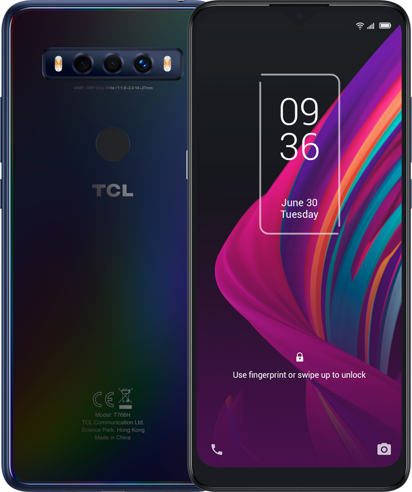 Смартфон TCL 10 SE 4/128GB Black: купить по цене 13 990 рублей в интернет  магазине МТС