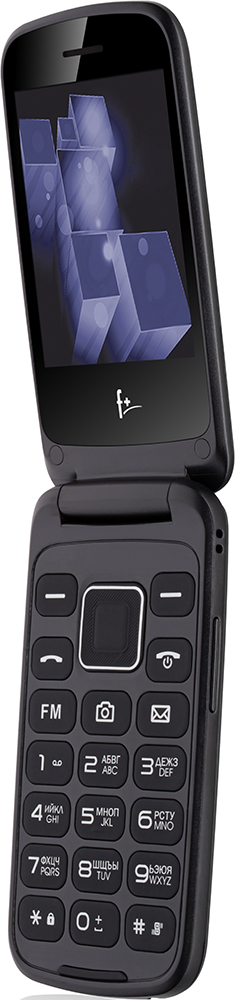 Мобильный телефон F+ Flip 3 Dual sim Черный: купить по цене 990 рублей ...