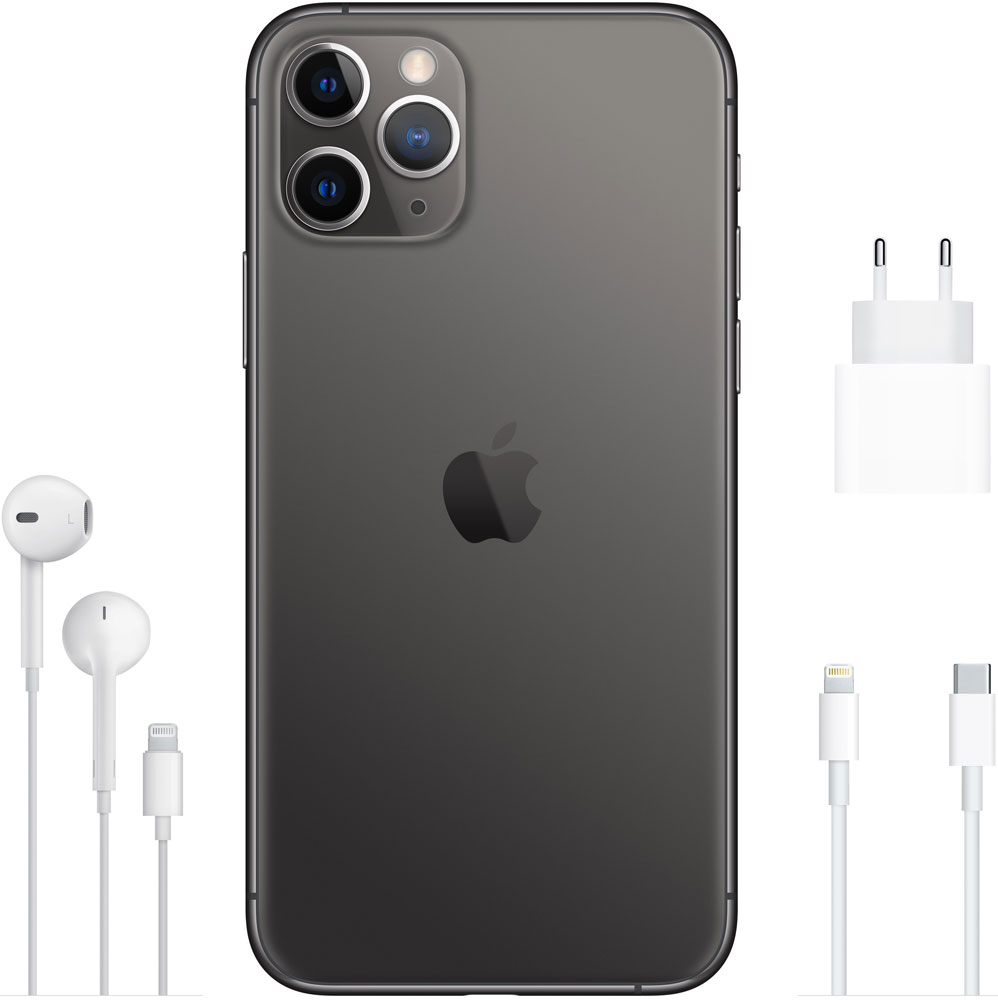 Смартфон Apple iPhone 11 Pro 64Gb Серый космос: купить по цене 59 990  рублей в интернет магазине МТС