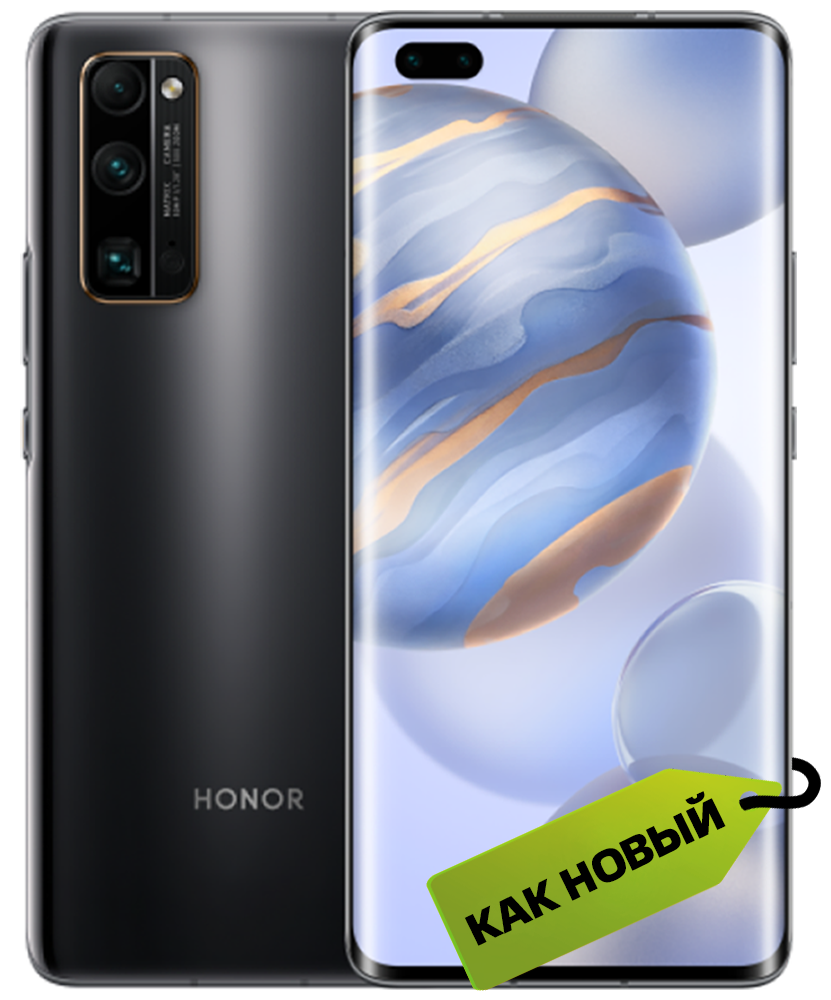 Смартфон HONOR 30 Pro+ 8/256Gb Midnight Black "Как новый": купить  по цене 35 090 рублей в интернет магазине МТС