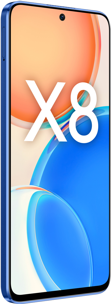 Смартфон HONOR X8 6/128Gb Blue: купить по цене 6 990 рублей в интернет ...