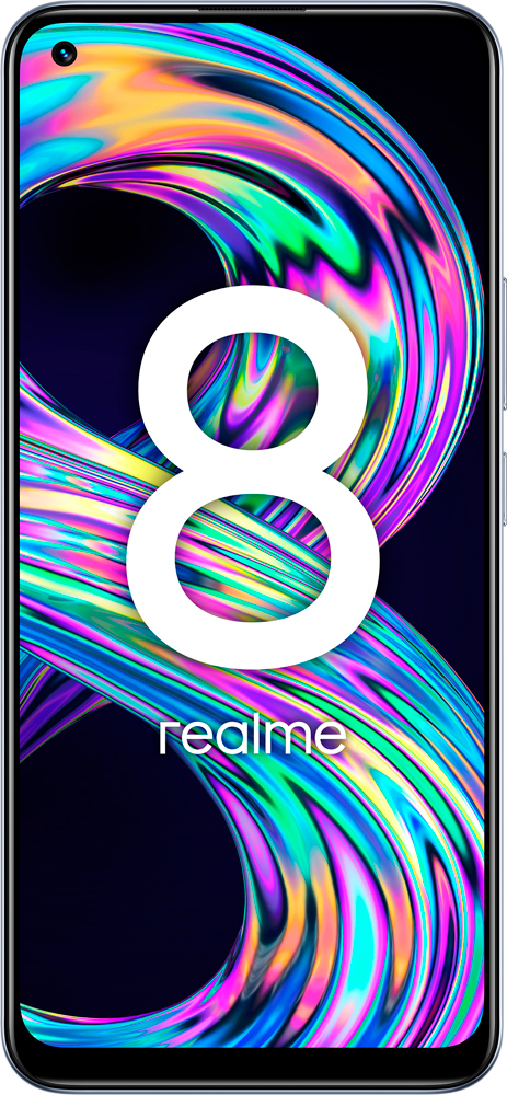 realme 8 6 128 silver