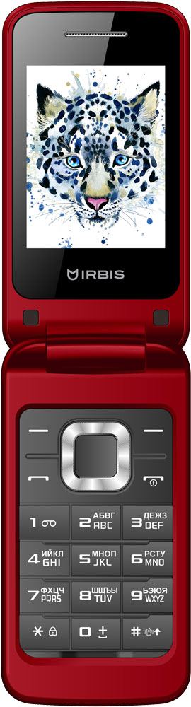 Мобильный телефон Irbis SF08 Dual sim Red: купить по цене 1 490 рублей ...