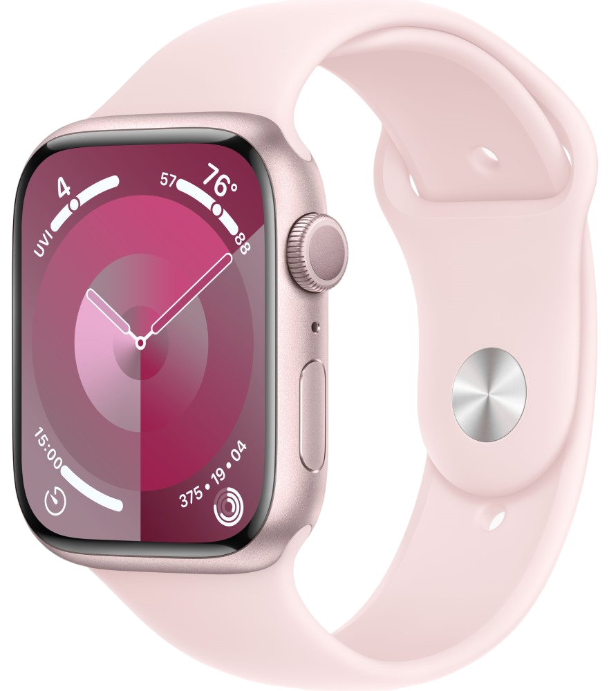 Часы Apple Watch Series 9 GPS 41мм корпус из алюминия розовые: купить по  цене 49 990 рублей в интернет магазине МТС