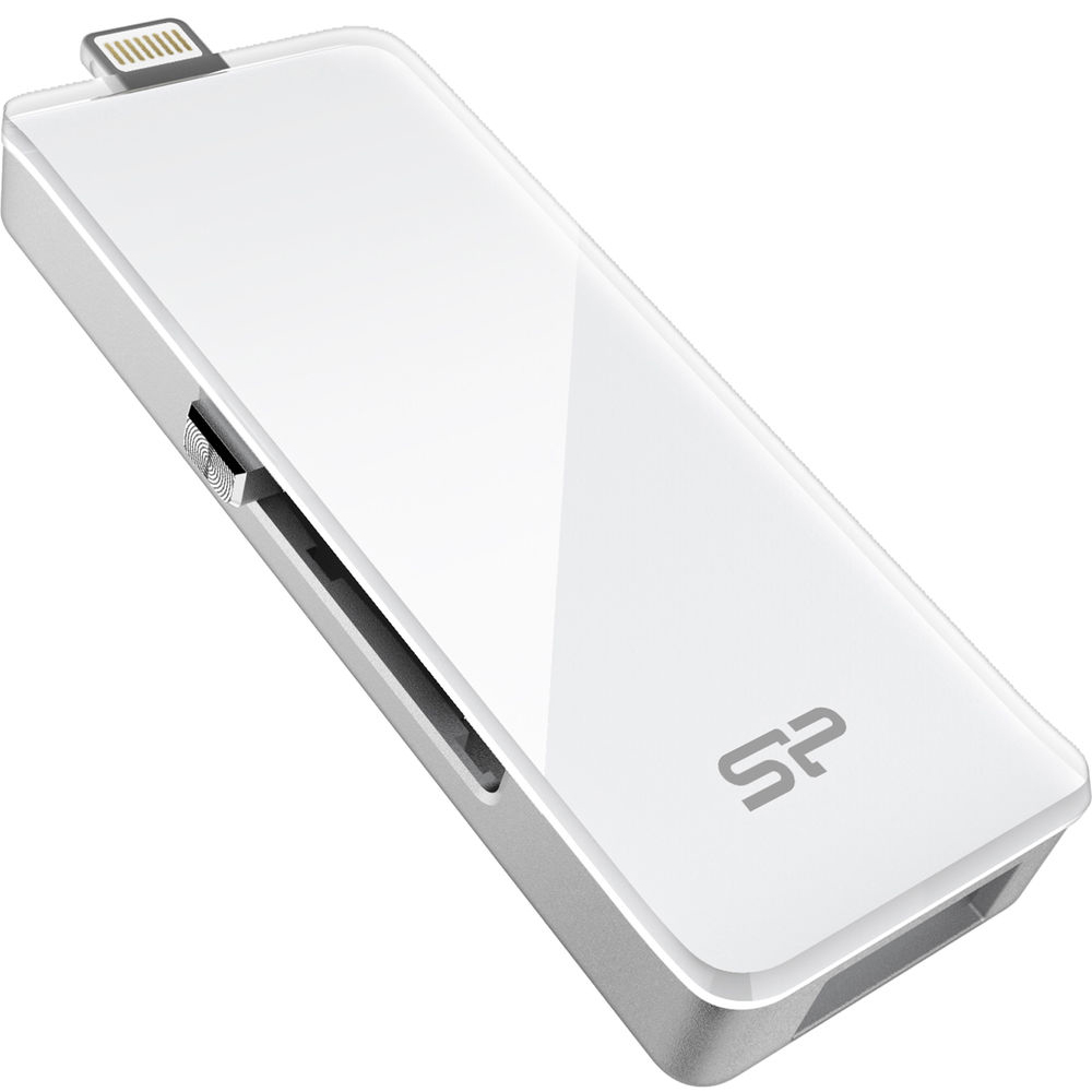 USB Flash Silicon Power SP xDrive Z30 32Gb USB3.0/Lightning White:  технические характеристики и описание – Интернет – магазин МТС