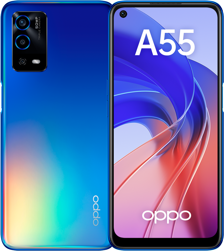 Смартфон OPPO A55 4/64Gb Синий «Отличное состояние»: купить по цене 6 ...