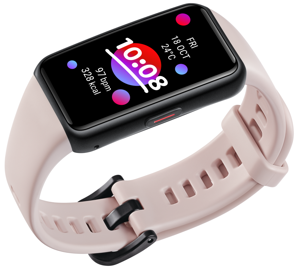 Фитнес-браслет Honor Band 6 Pink: купить по выгодной цене в интернет ...