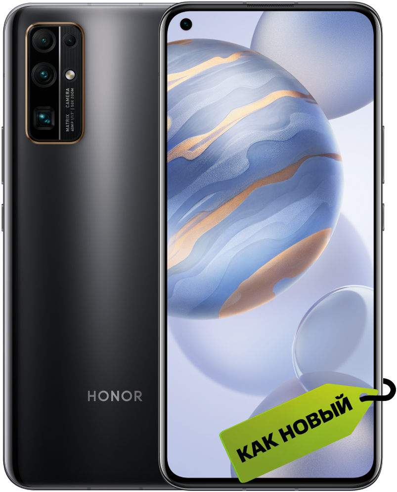 Смартфон HONOR 30 Premium 8/256Gb Чёрный «Как новый»: купить по цене 20 790  рублей в интернет магазине МТС