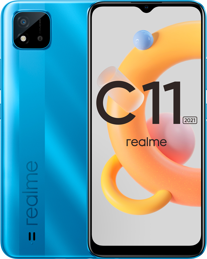 Смартфон realme С11 2021 2/32Gb Синий «Отличное состояние»: технические  характеристики и описание – Интернет – магазин МТС