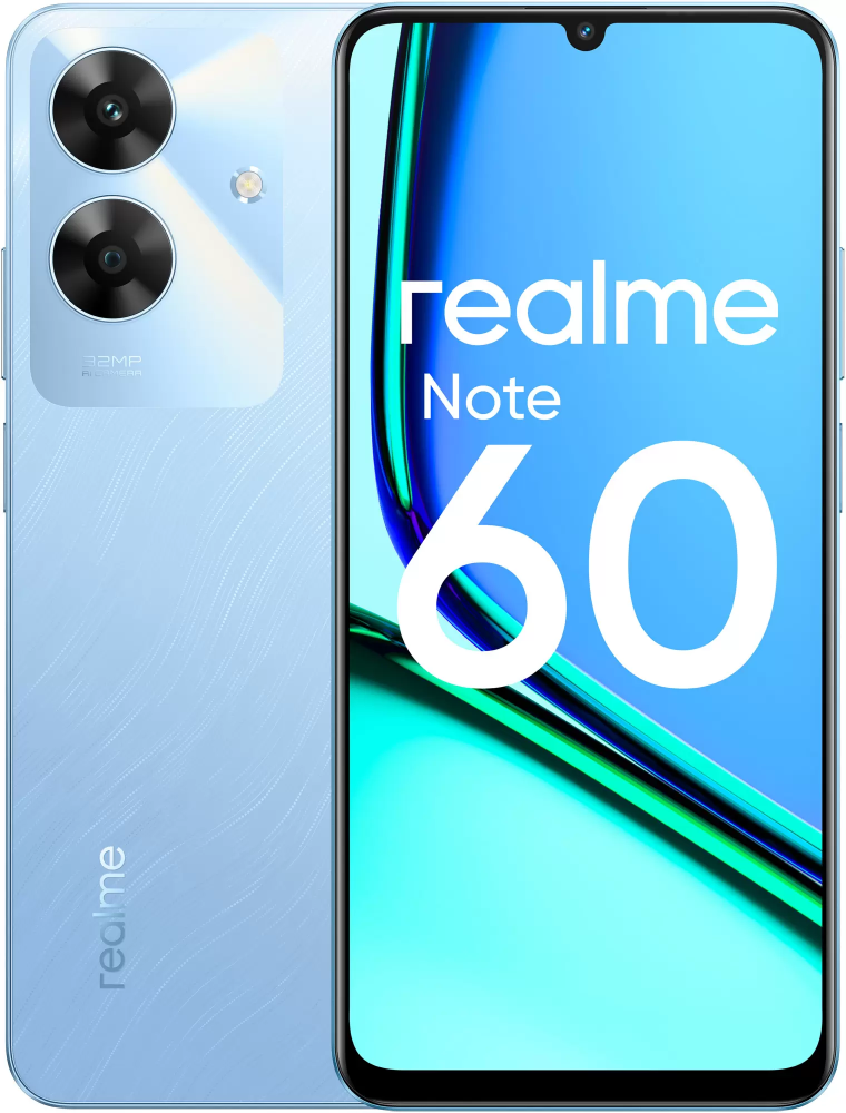 Смартфон realme Note 60 6/128 Гб Voyage Blue: купить по цене