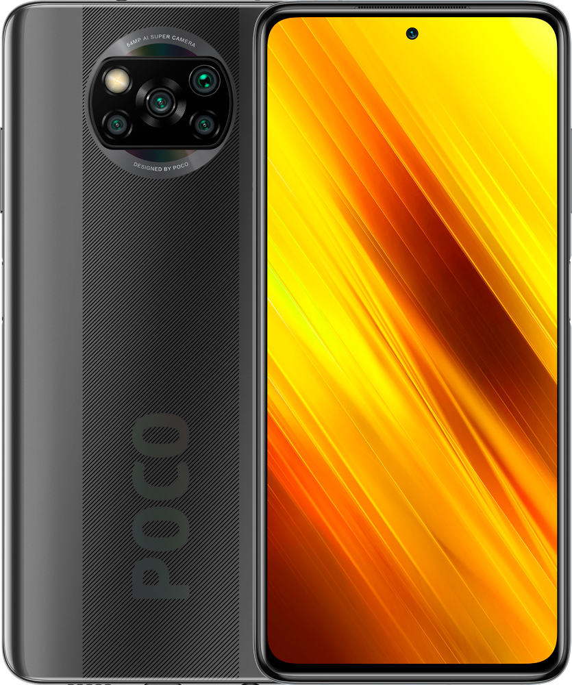 Смартфон POCO X3 6/128Gb Shadow Gray: технические характеристики и описание  – Интернет – магазин МТС