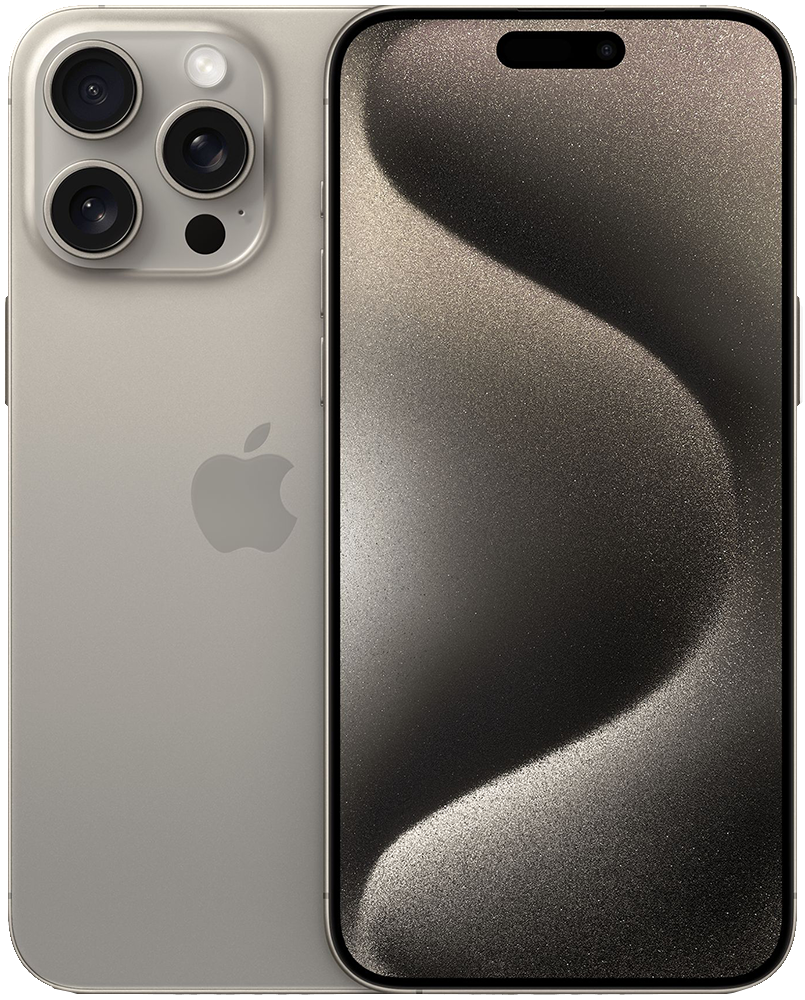 Смартфон Apple iPhone 15 Pro Max 1Tb SIM + SIM Натуральный титан: купить по  цене 219 990 рублей в интернет магазине МТС