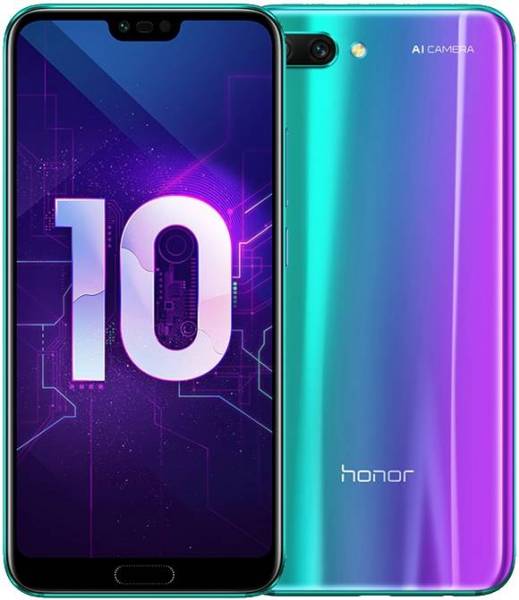 Смартфон Honor 10 4/128Gb Phantom Green: купить по цене 8 990 рублей в ...
