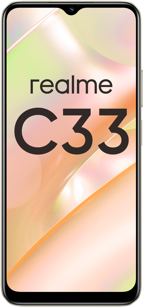 Смартфон Realme C33 4/128 Гб Золотой: купить по цене 2 490 рублей в ...