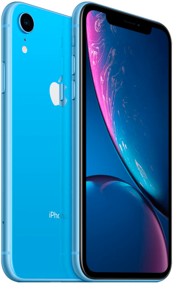 Смартфон Apple iPhone XR (новая комплектация) 128Gb Blue (Синий): купить по  цене 46 990 рублей в интернет магазине МТС