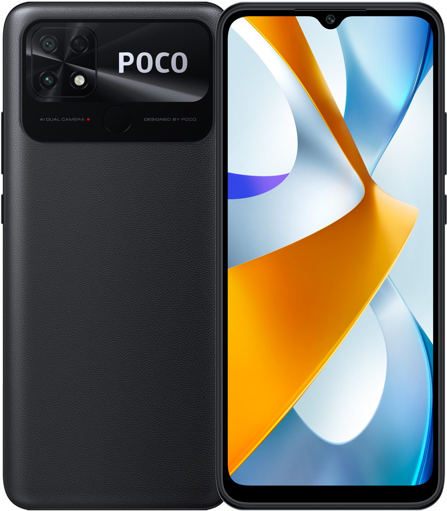 Смартфон POCO C40 4/64Gb Черный: технические характеристики и описание –  Интернет – магазин МТС