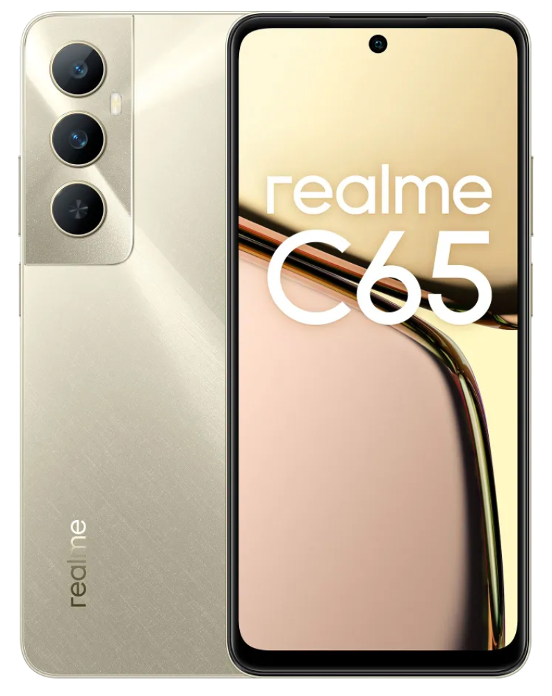 Смартфон realme C65 8/256 Гб Золотой: технические характеристики и описание  – Интернет – магазин МТС