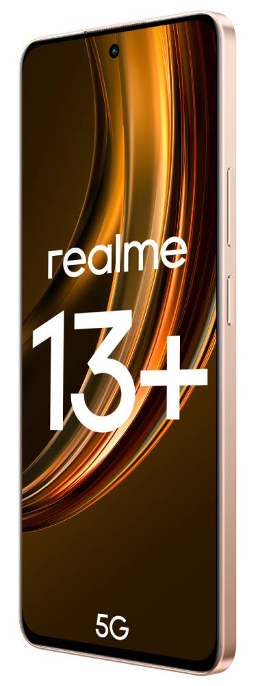 Смартфон realme 13+ 12/256 Гб 5G Золотой: купить по цене 18 990 рублей ...