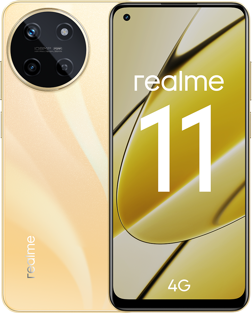 Смартфон realme 11 8/256GB Золотой: купить по цене 19 990 рублей в интернет магазине МТС