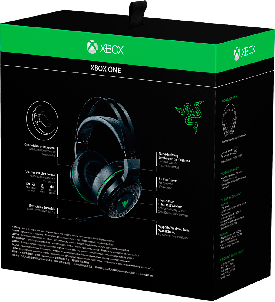 Razer thresher headset xbox one sale