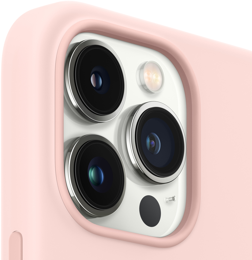 Клип-кейс Apple MagSafe iPhone 13 Pro силиконовый Розовый мел (MM2H3ZE ...