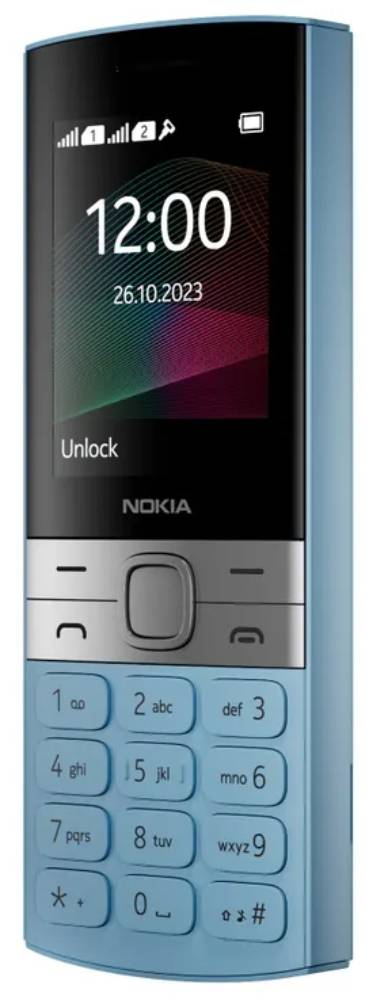 Мобильный телефон Nokia 150 (2023) Синий: купить по цене 4 190 рублей в ...