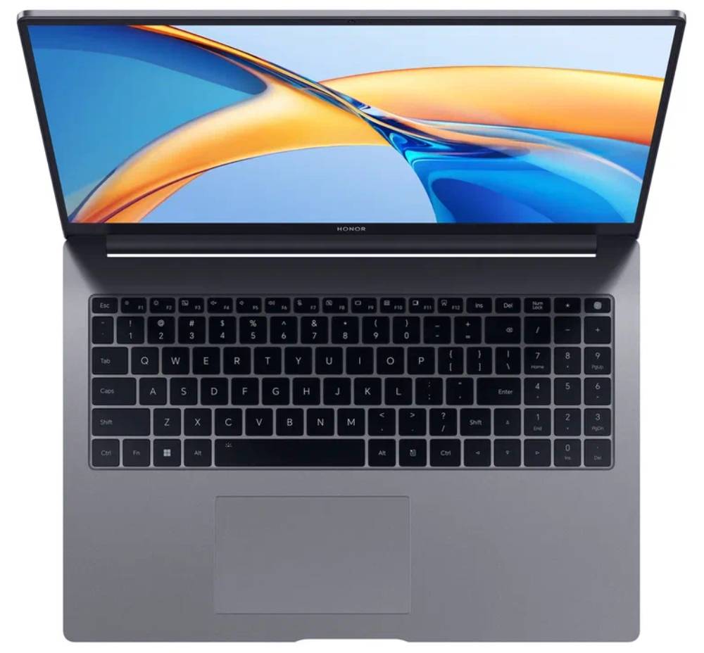Ноутбук HONOR MagicBook X16 16" Ryzen 5 7640HS 16/512Гб DOS Серый ...