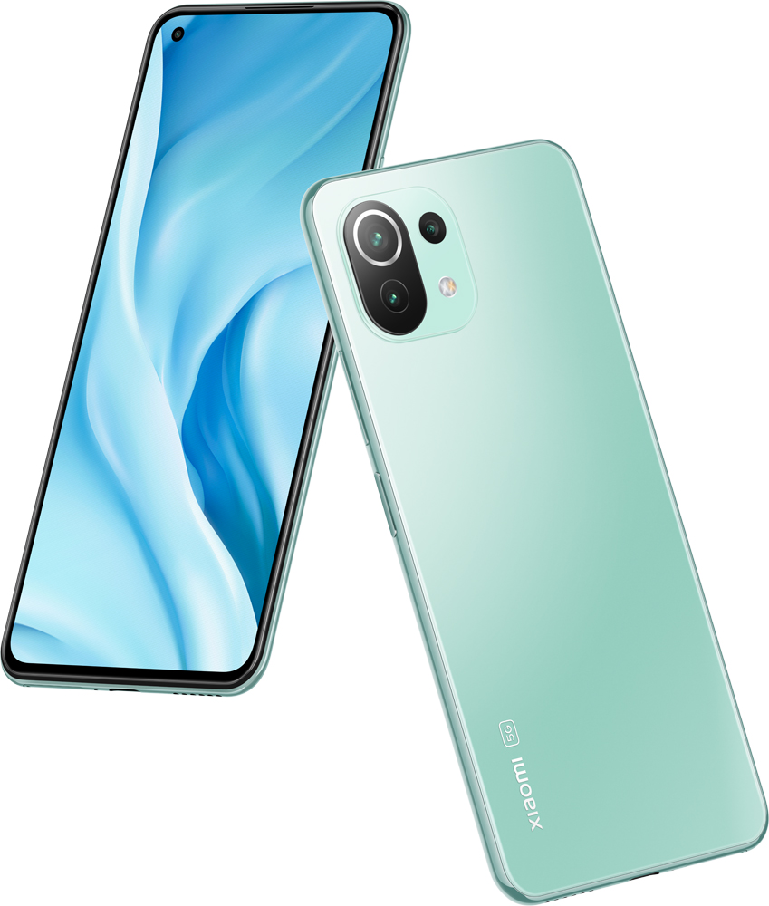 Смартфон Xiaomi Mi 11 Lite 8/128Gb 5G Mint Green: купить по цене 25 990  рублей в интернет магазине МТС