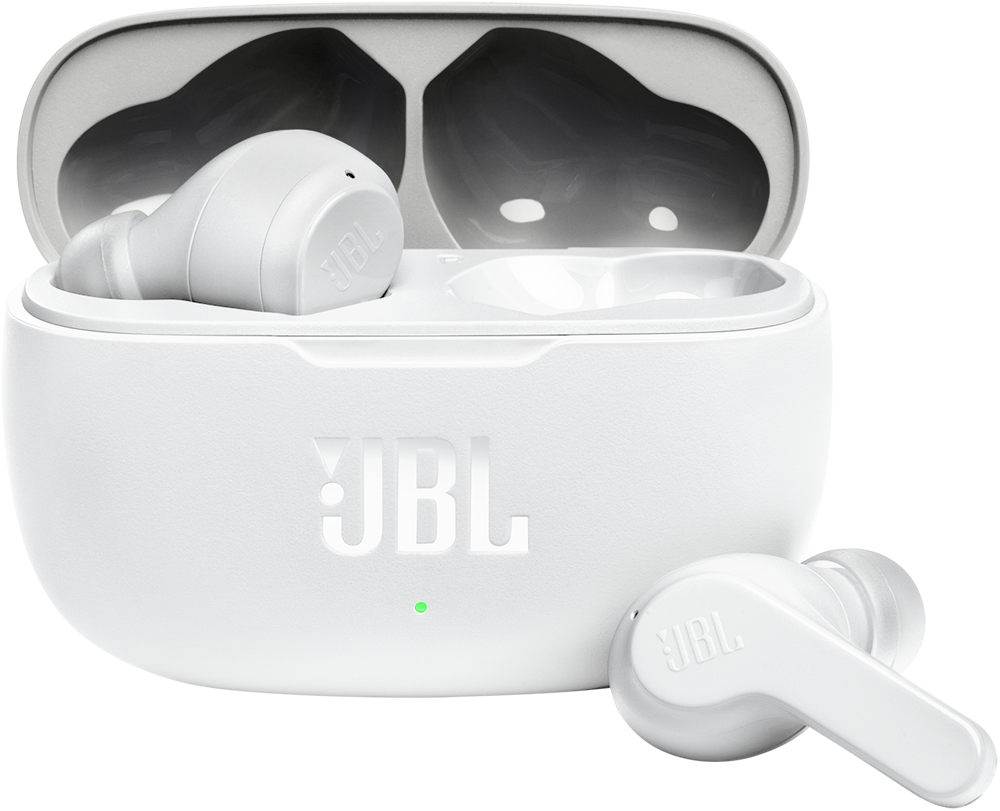 Беспроводные наушники JBL Wave 200 TWS White: купить по цене 3 490 рублей в  интернет магазине МТС