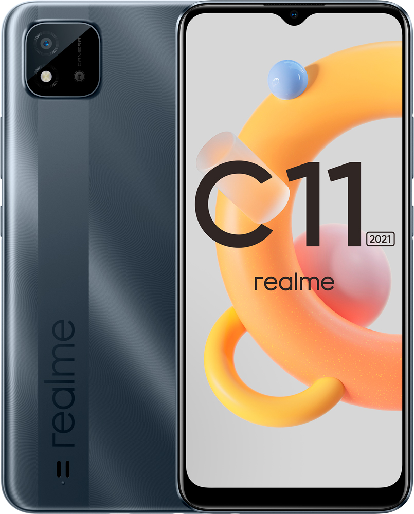 Отзывы на Смартфон realme С11 2021 4/64Gb Серый - Интернет-Магазин МТС