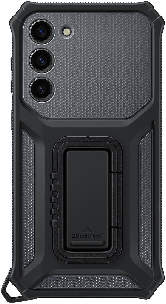 Чехол-накладка Samsung Galaxy S23+ Rugged Gadget Титан (EF-RS916CBEGRU ...