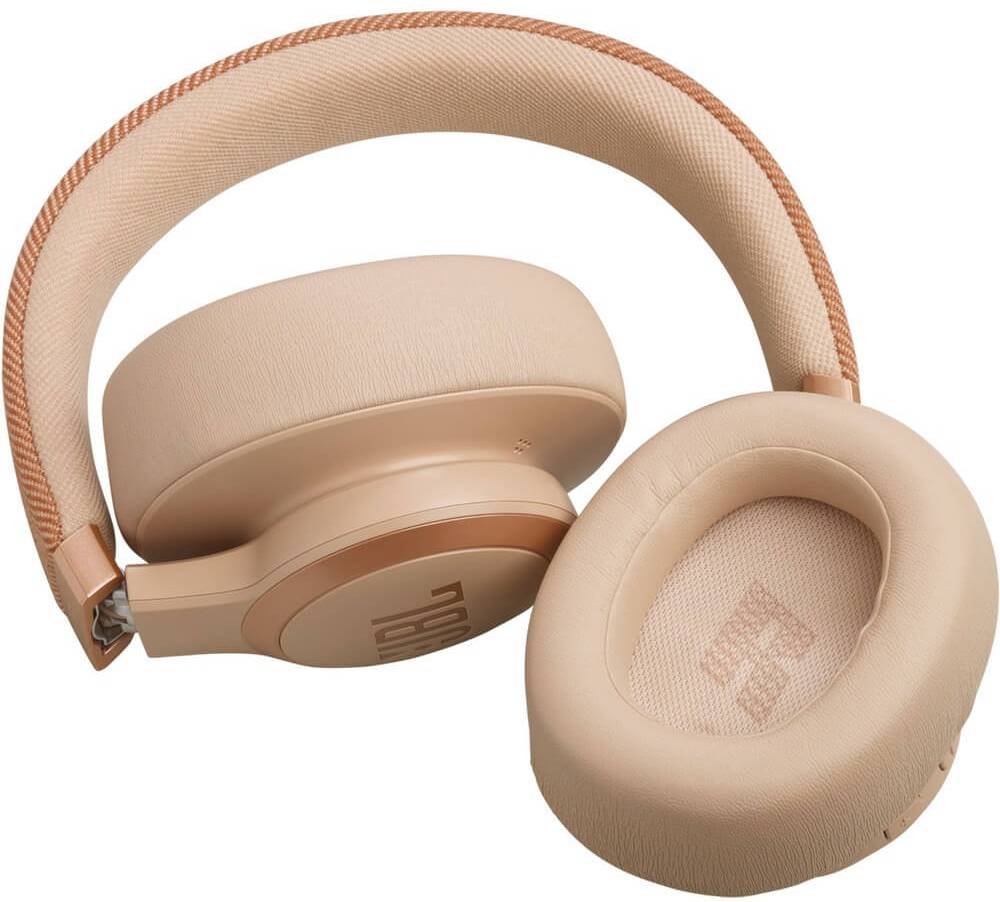 Беспроводные наушники JBL LIVE 770NC Бежевые: купить по выгодной цене в ...