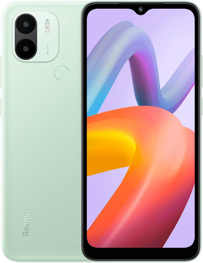 Смартфон Xiaomi Redmi A2 3 64gb Зеленый купить по цене 4 990 рублей в