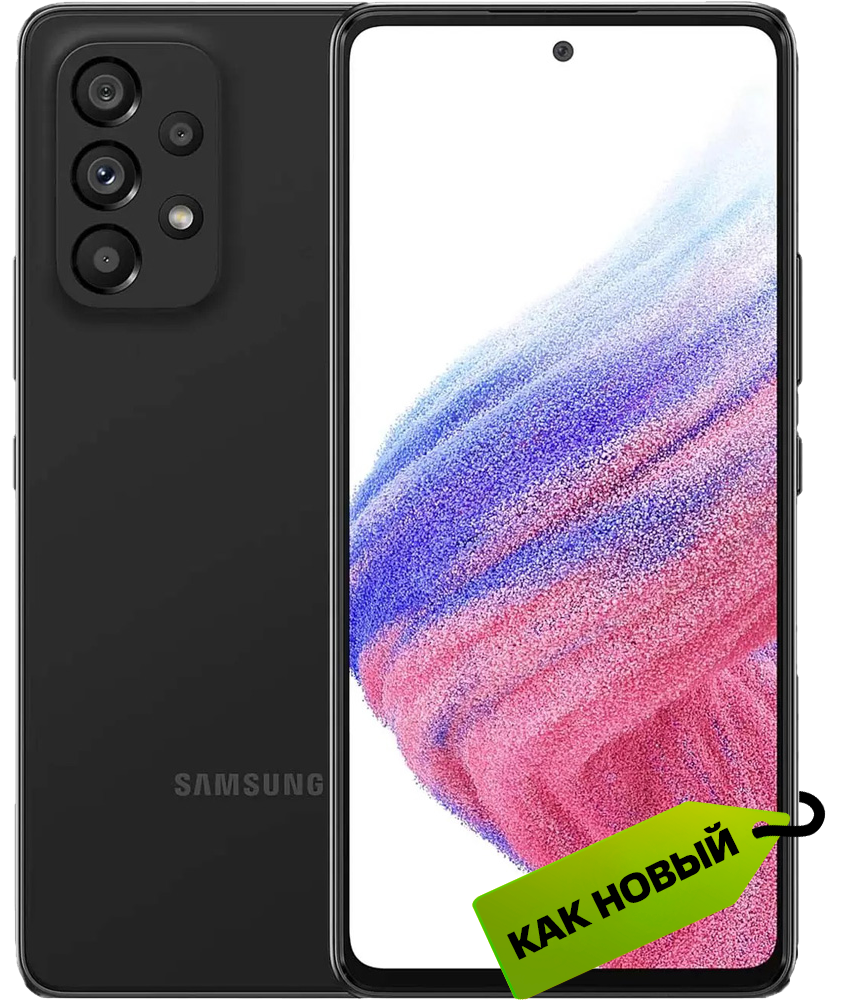 Смартфон Samsung Galaxy A53 6/128 Гб 5G Черный "Как новый": купить по ...