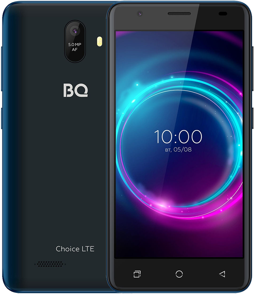 Смартфон BQ 5046L Choice 2/16Gb Blue: купить по цене 590 рублей в интернет  магазине МТС