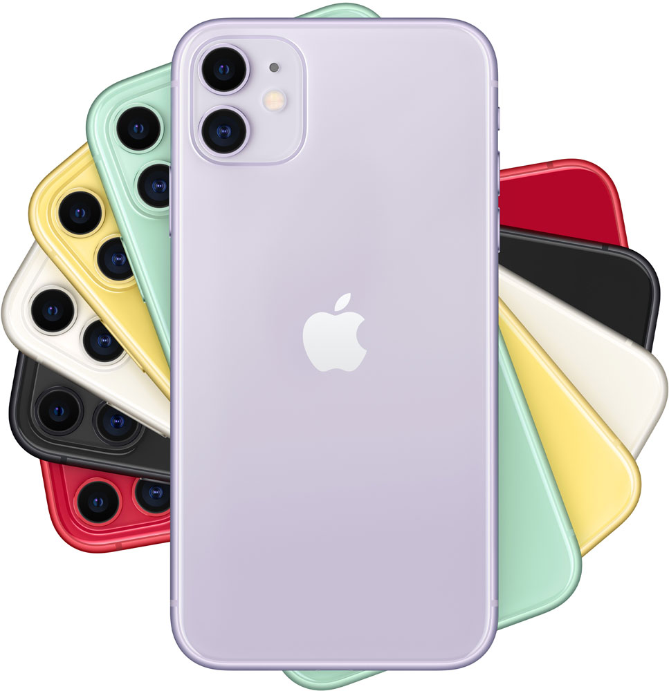 Смартфон Apple iPhone 11 128Gb Фиолетовый «Как новый»: купить по цене 34  390 рублей в интернет магазине МТС