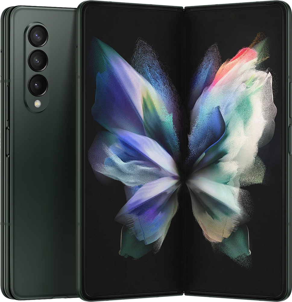 Смартфон Samsung Galaxy Z Fold3 12/256Gb Зеленый «Как новый»: купить по  цене 84 990 рублей в интернет магазине МТС