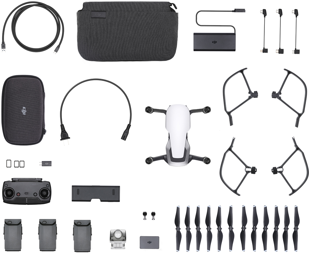Квадрокоптер DJI Mavic Air Fly More Combo White: купить по цене 74 990 ...