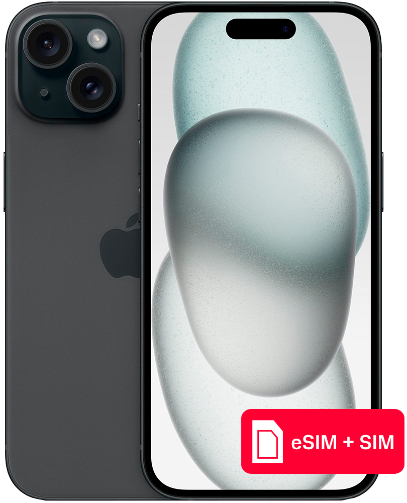 Отзывы на Смартфон Apple iPhone 15 512Gb eSIM + SIM Черный -  Интернет-Магазин МТС