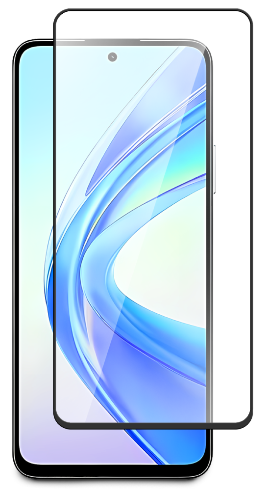 Стекло защитное для HONOR X7b Черная рамка: купить по цене 399 рублей в ...