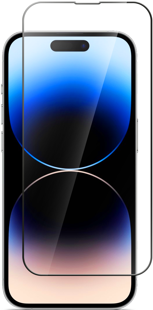 Стекло защитное СТМ для iPhone 14 Pro Черная рамка: купить по цене 390 ...