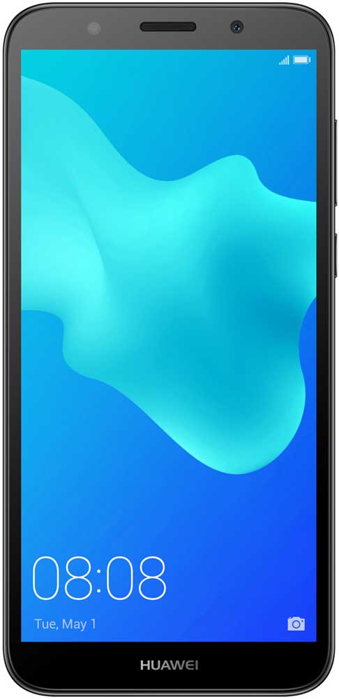 Смартфон HUAWEI Y5 prime 2018 16Gb Black: купить по цене 1 990 рублей в ...