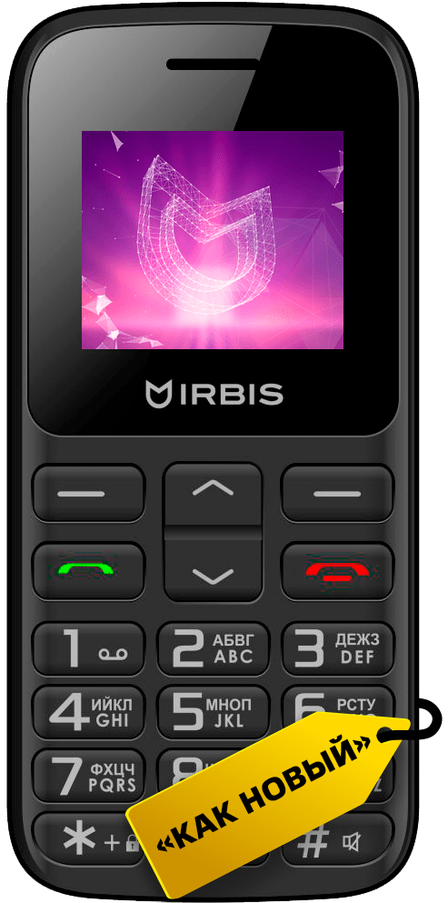 Irbis sf52r dual sim red black обзор