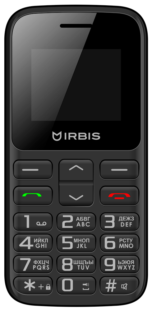 Irbis sf52r dual sim red black обзор